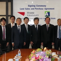 タイ矢崎電線株式会社とSPA調印式を行いました。