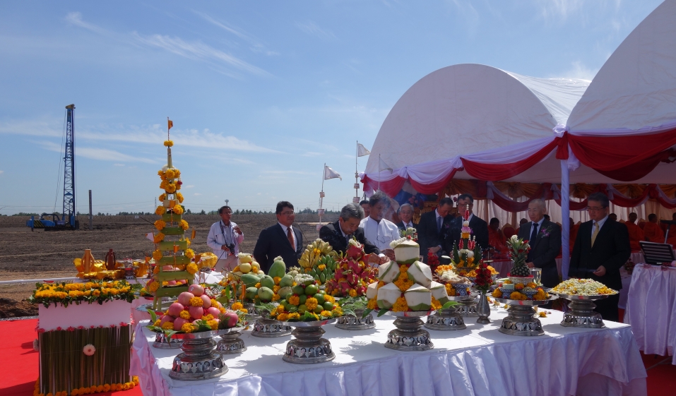 Ground Breaking Ceremony of  TOPRE (THAILAND) CO., LTD.