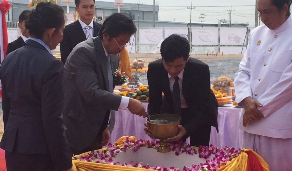 Foundation Stone Laying Ceremony of ANESCO (THAILAND) CO., LTD.