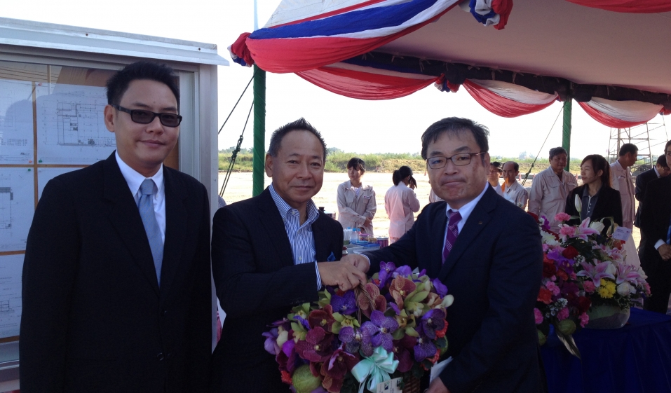 Foundation Stone Laying Ceremony of IIDA ELECTRONICS (THAILAND) CO., LTD.